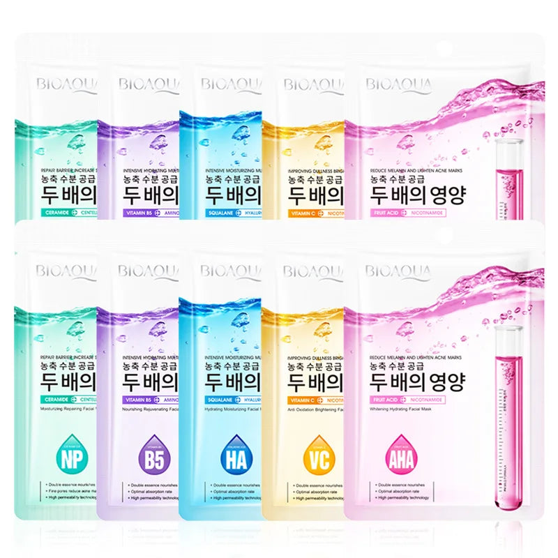 Asian Formulated Rejuvenation Masks - 5/10pcs