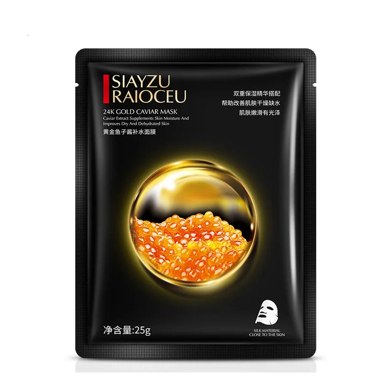 Golden Caviar Masks - 10pcs