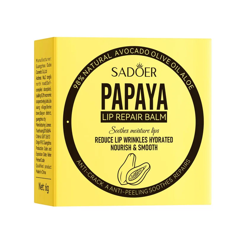 Papaya Nourishing Lip Balm