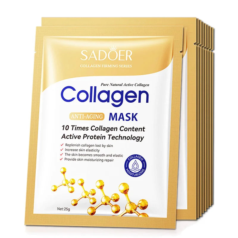 Collagen Anti-Aging Face Masks - 10pcs