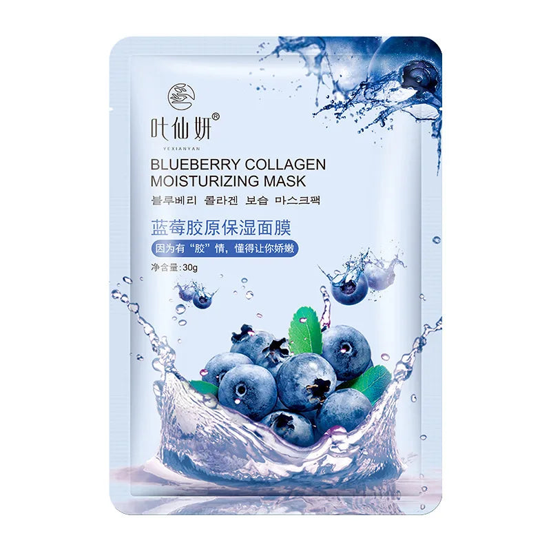 Fresh Fruit Masks - 12pcs