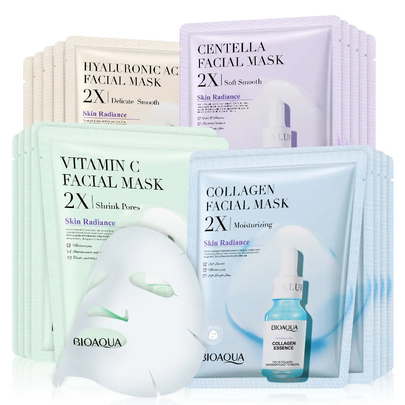 Aqua Infused Moisturizing Masks - 20pcs