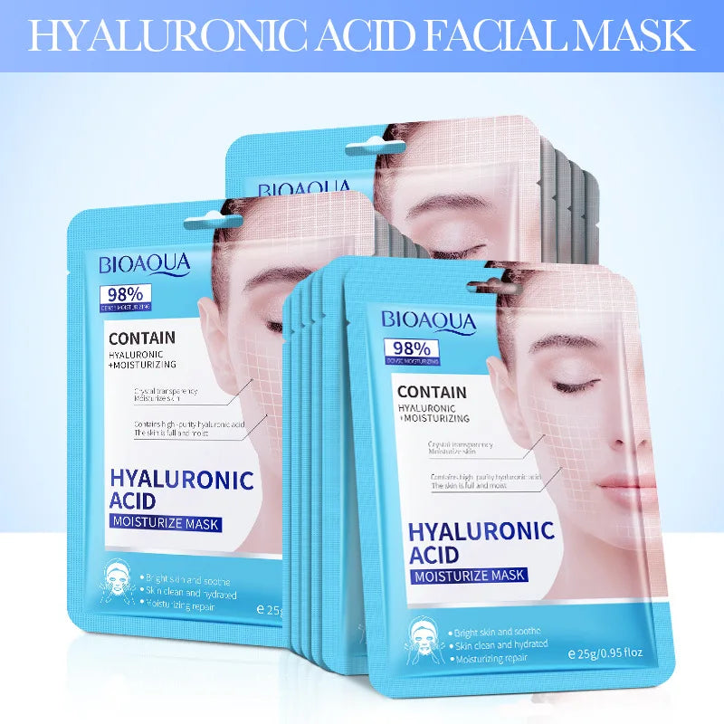 Collagen, Retinol and Hyaluronic Acid Asian Masks - 15pcs