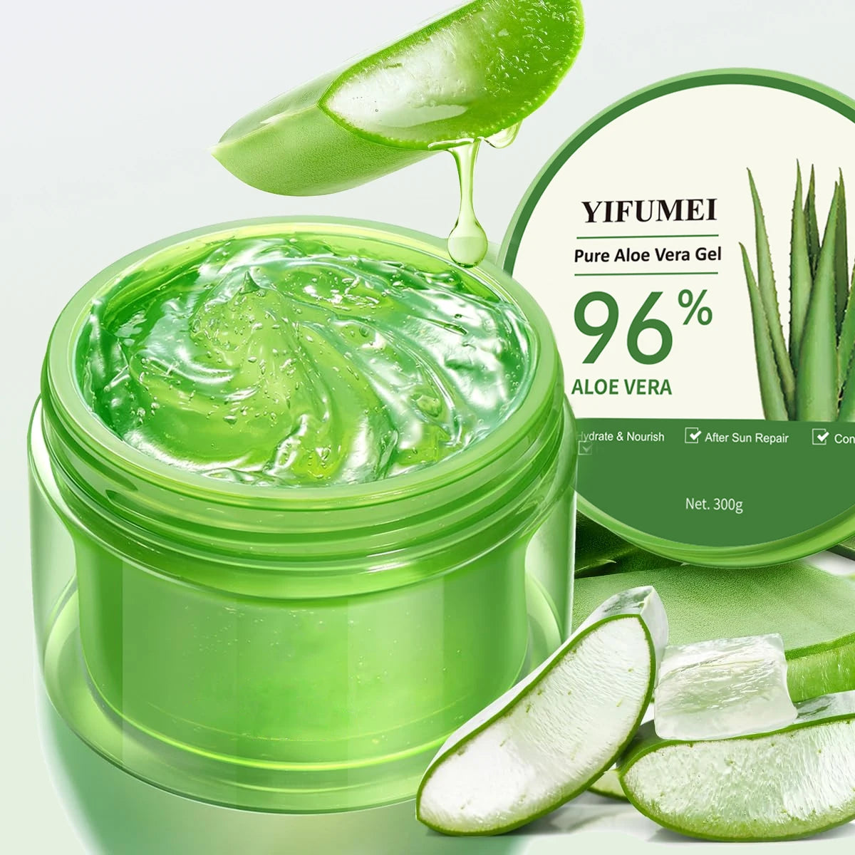 96% Aloe Vera Moisturizing Gel